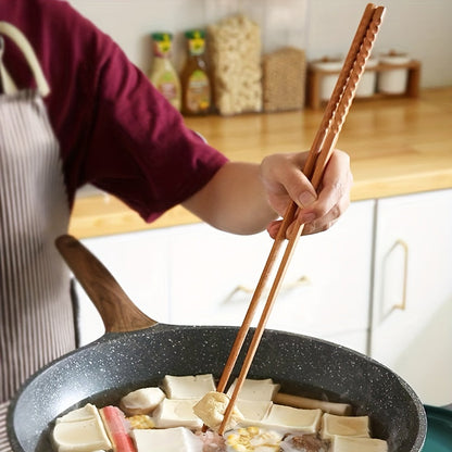 Extra Long Wooden Cooking Chopsticks for Noodles  Frying