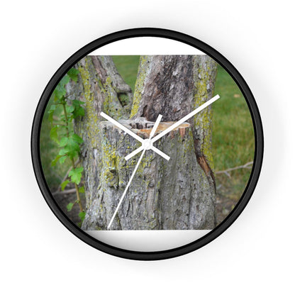Tree Stump Wall clock