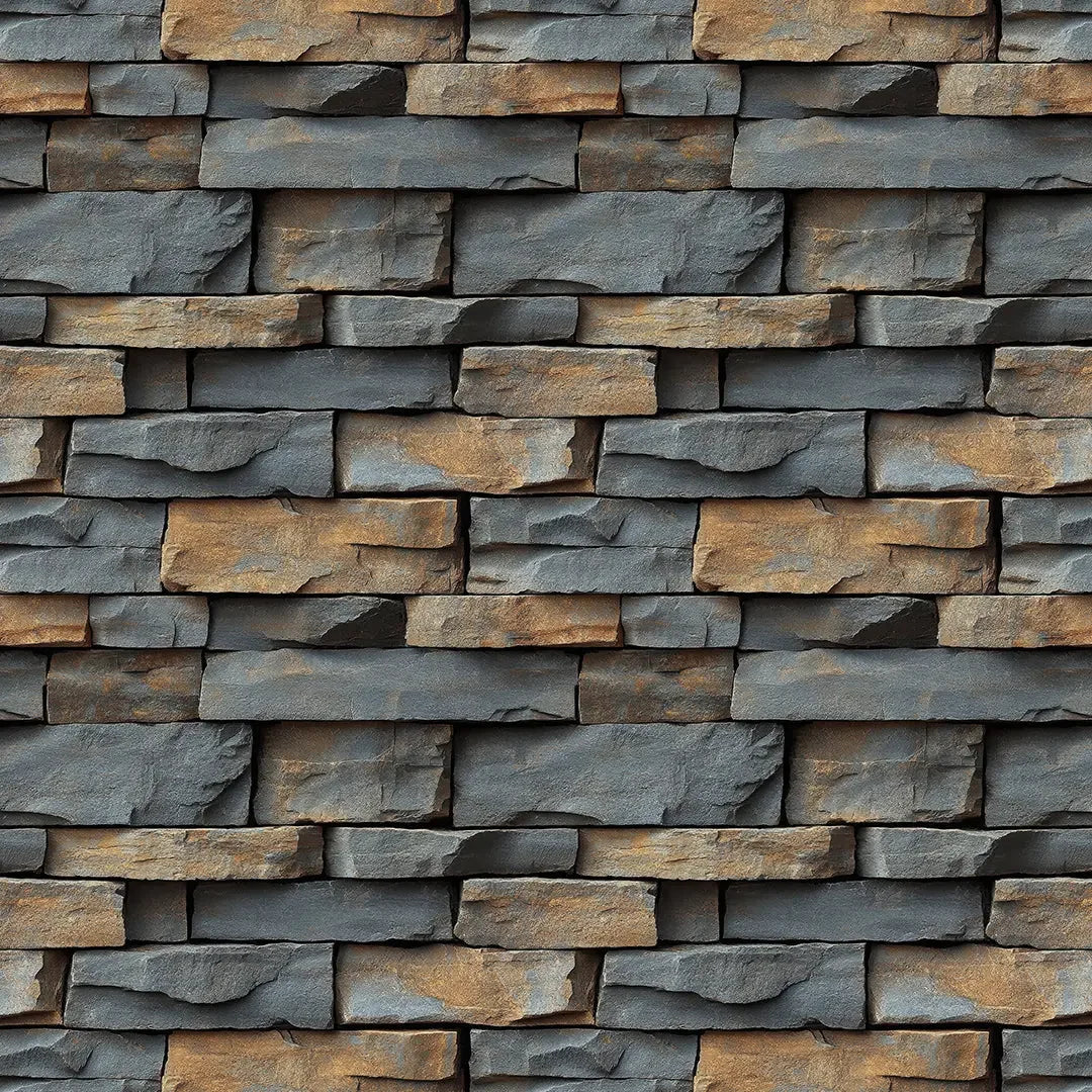 Earthy Slate Ledge Wall
