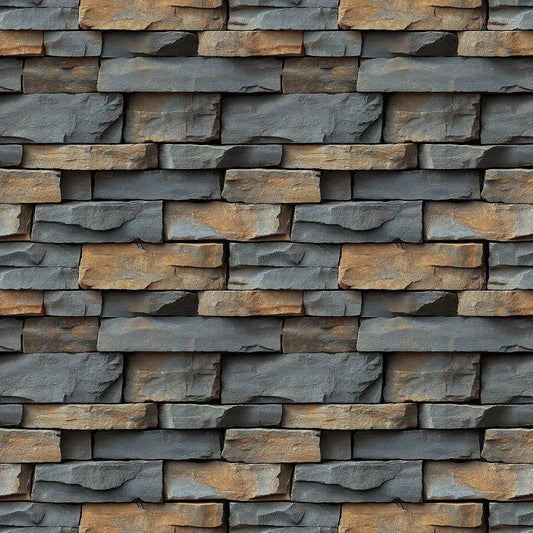 Earthy Slate Ledge Wall