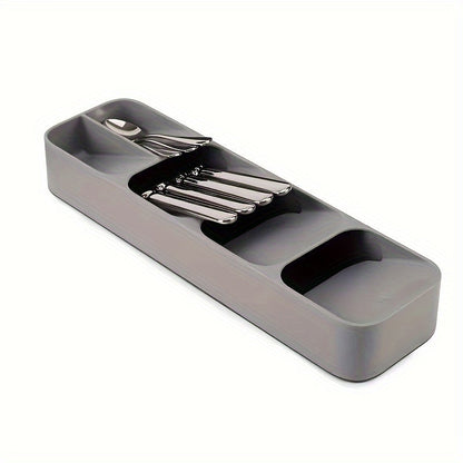 1pc Multifunctional Utensil Tray - Knife & Fork Divider Organizer for