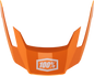 100% Altec Visor - Neon Orange - XS/S 89025-00011