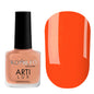 KOMILFO ARTILUX 035 NAIL REGULAR POLISH(NOT A GEL)(ORANGE, WITH SHIMMER), 8 ML 222035