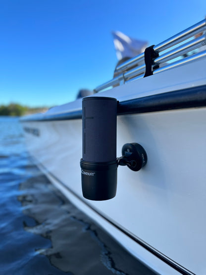 E-Sea Cup Adjustable-Suction Mounted Adjustable Angle Cup Holder-Black