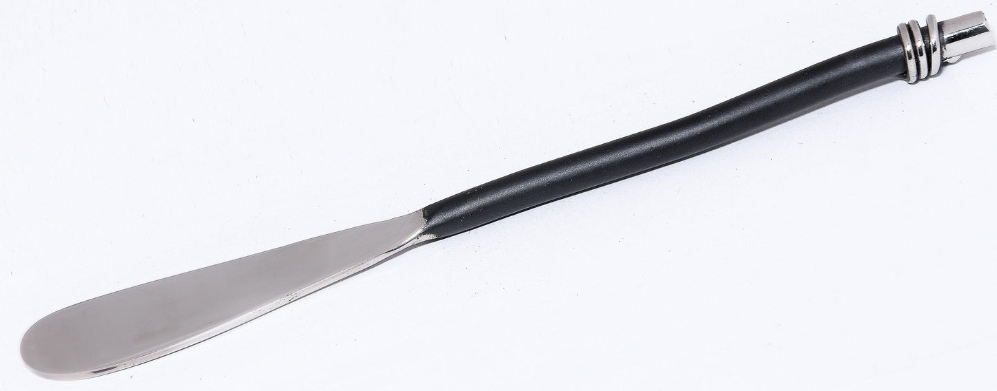 Vibhsa Black Silverware Butter Spreaders Set of 6