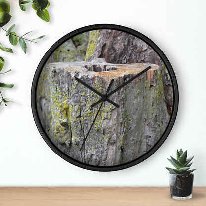 Tree Stump Wall clock