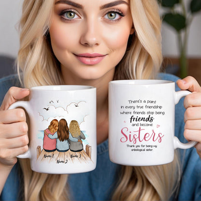 Custom Mug - Best Friend Forever - Personalized Gift For Her, Besties, Friends, Sisters, Best Friend | Birthday or any Occasions