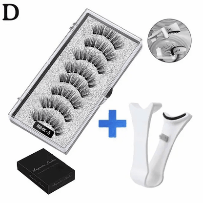 Reusable 3D Magnetic Eyelashes