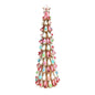 Santa's Sweet Shoppe Collection - 18.5" Pastel Candy Ribbon Tree
