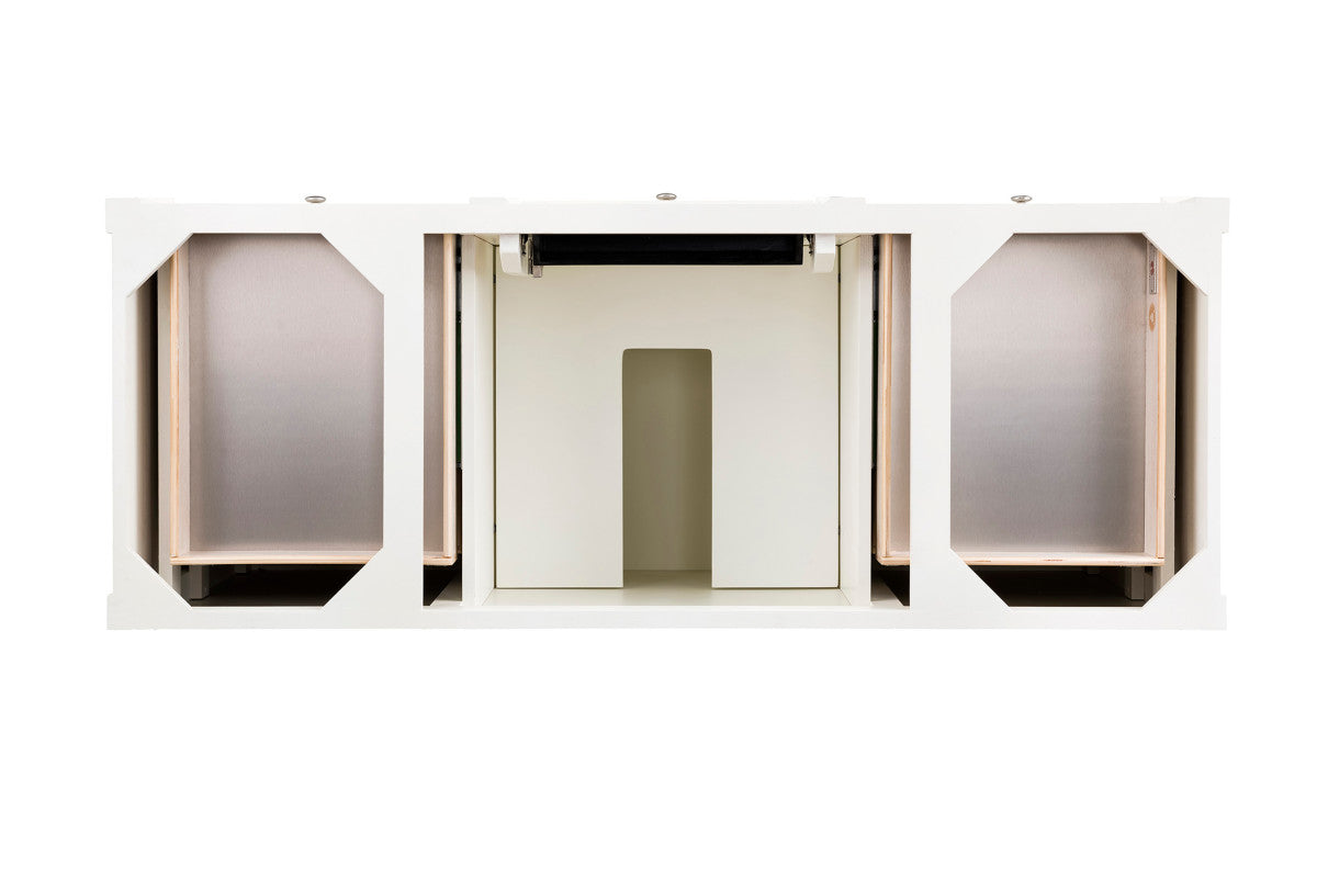 Brittany 60" Single Vanity in Bright White