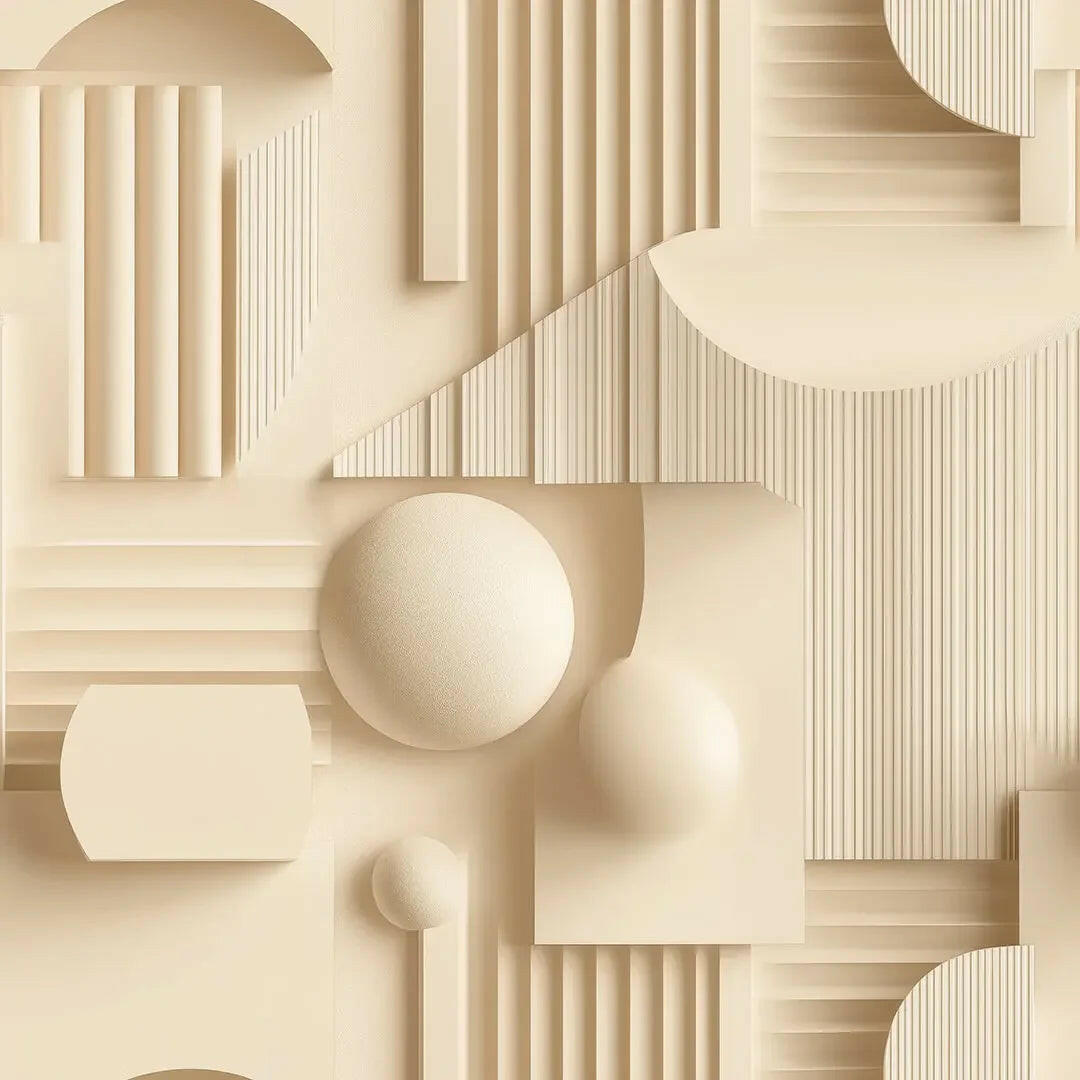 Ivory Architectural Harmony