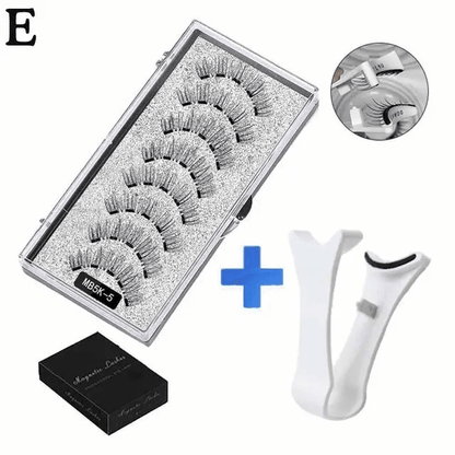 Reusable 3D Magnetic Eyelashes