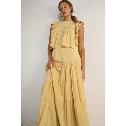 The Jolie Golden Hour 2-Piece Ruffle Set