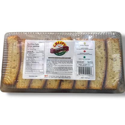 Crispy Eggless Cake Rusk - Delicious, Crunchy Tea-Time Snack, Perfect for All Ages