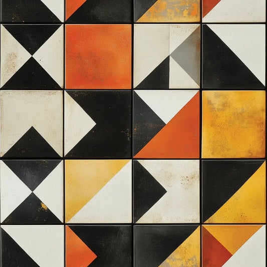 Bauhaus Block Print