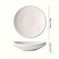 Elegant MicrowaveSafe Ceramic Dinnerware Set for Home  Restaurants