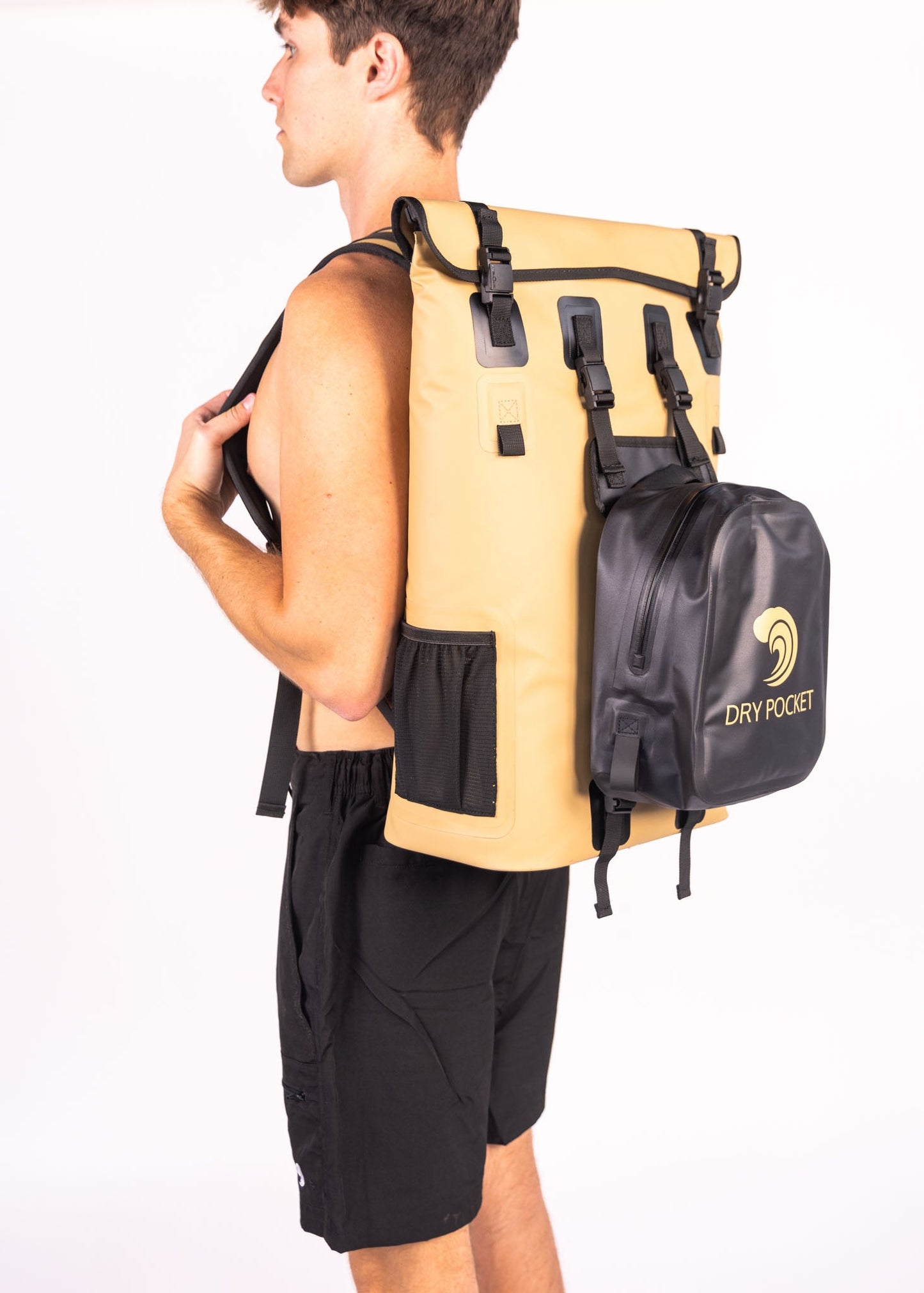 Waterproof Floating Backpack Cooler With Dry Bag