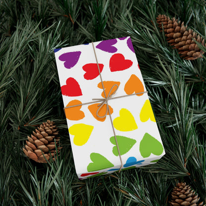 Pride Rainbow Wrapping Paper | Pride