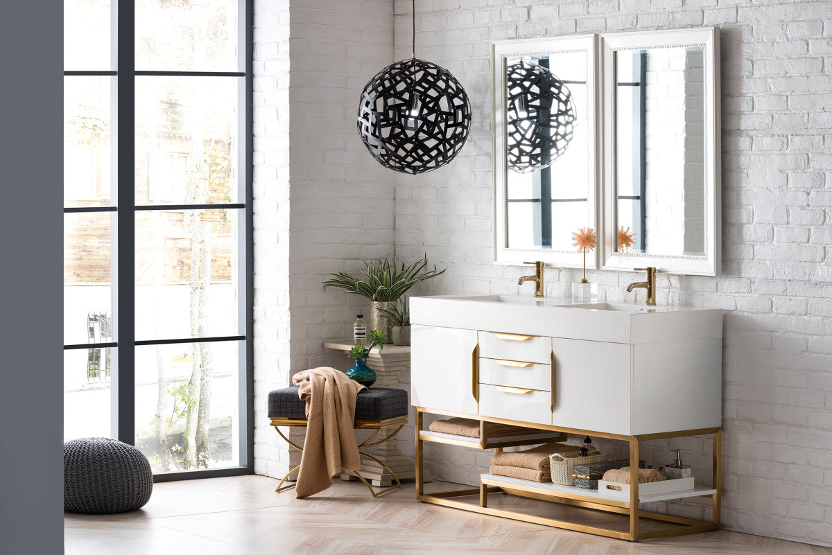 Columbia 59" Double Vanity Cabinet