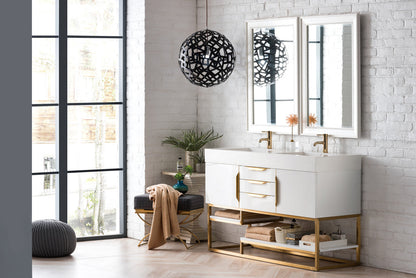 Columbia 59" Double Vanity Cabinet