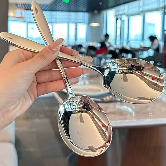 Multipurpose Stainless Steel Serving Spoon for Restaurants  Dorms