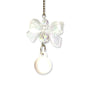 White Chroma Bow Charm - Tumbler Handle Charm