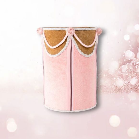 13" Pink Dessert Pedestal