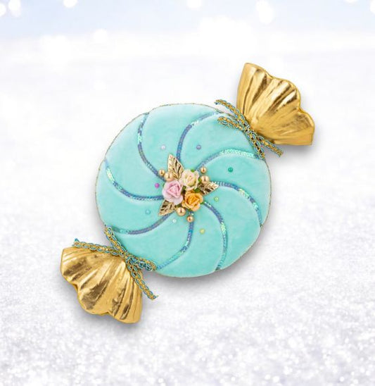 Santa's Sweet Shoppe Collection - 17" Blue Candy Wrapper