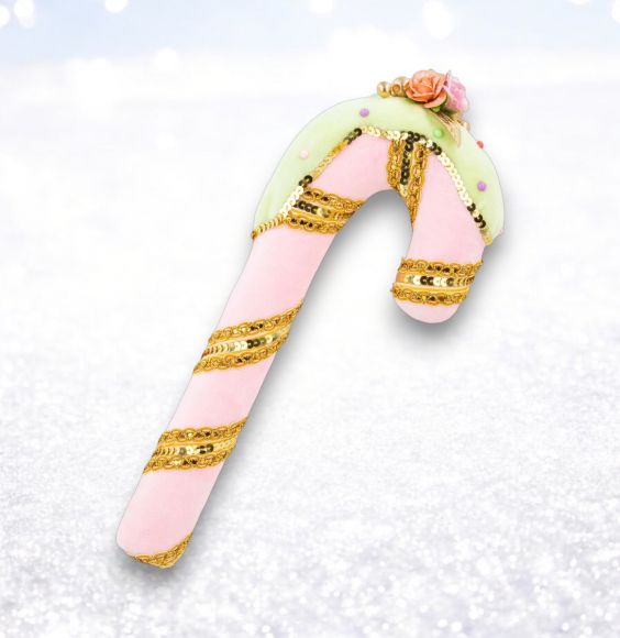 Santa's Sweet Shoppe Collection - 15" Pink Candy Cane