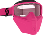 SCOTT Primal Safari Facemask Snow Goggle - Yellow/Black - Rose 278608-1665134