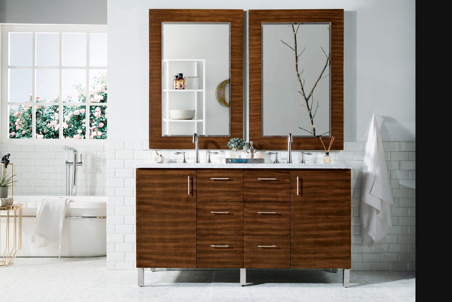Metropolitan 60" Double Vanity Cabinet