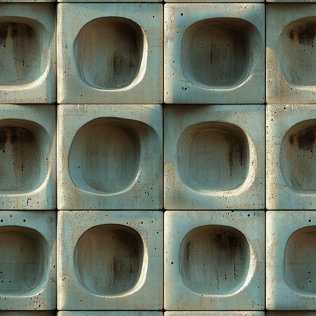 Brutalist Serenity Concrete Panels