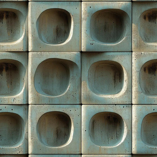 Brutalist Serenity Concrete Panels