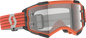SCOTT Fury Goggle - Orange/Gray - Clear 274514-1011113