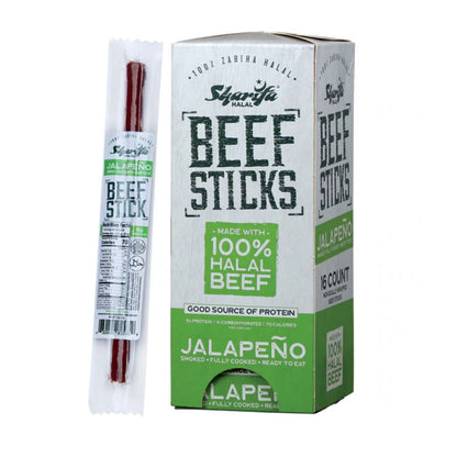 Sharifa Beef Sticks Jalapeno 1.10 Oz
