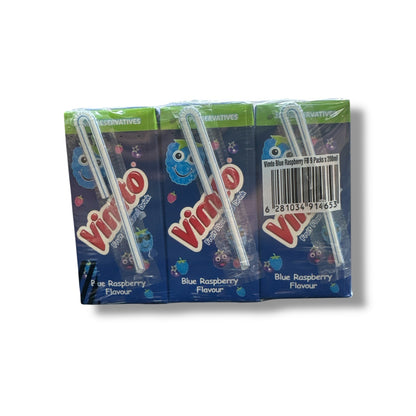 Vimto Blue Raspberry 9Pc - Refreshing Fruit Flavored Beverages