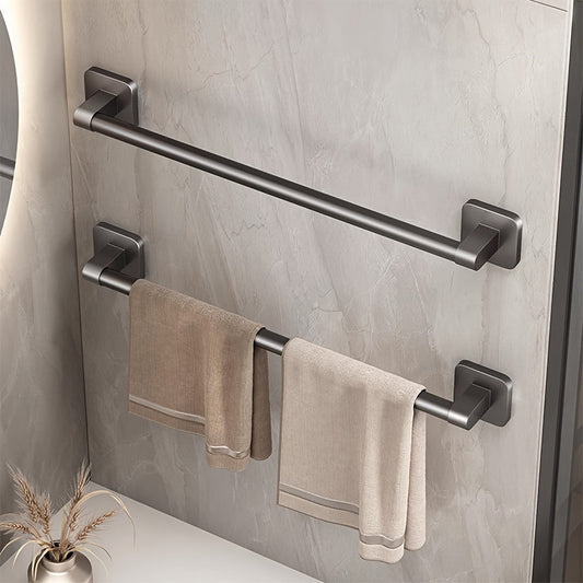 Rustproof NoDrill Towel and Slipper Organizer Rack