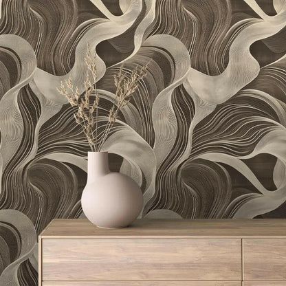 Earthen Flow Wall Mural