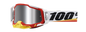 100% Racecraft 2 Goggles - Arsham Red - Silver Flash Mirror 50010-00016