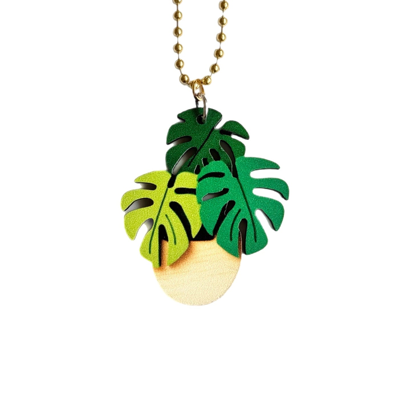Monstera Charms - Tumbler Handle Charm