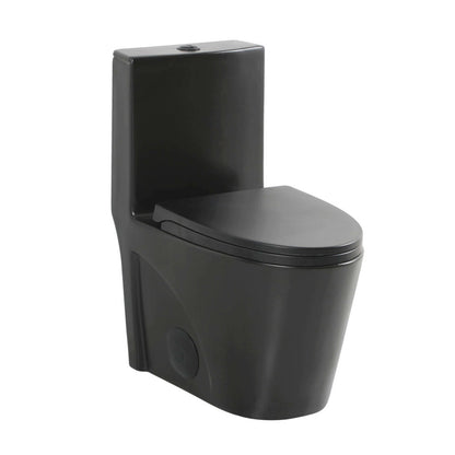 Fine Fixtures MOTB7 Dual Flush One-Piece Toilet – Glossy Biscuit | GS Design Center NJ