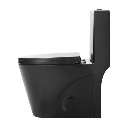 Fine Fixtures MOTB7 Dual Flush One-Piece Toilet – Glossy Biscuit | GS Design Center NJ