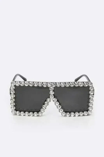 Crystal Shield Sunglasses - UV400 Protection & Oversized Fit