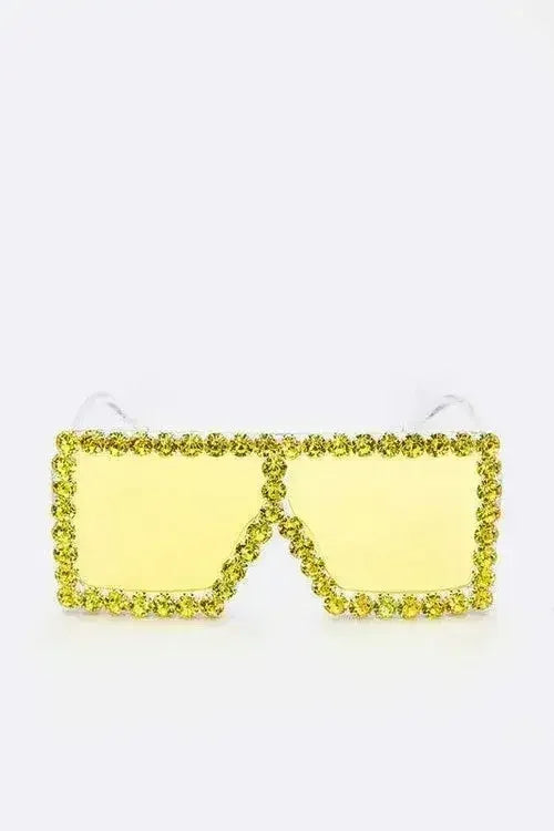 Crystal Shield Sunglasses - UV400 Protection & Oversized Fit