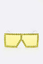 Crystal Shield Sunglasses - UV400 Protection & Oversized Fit