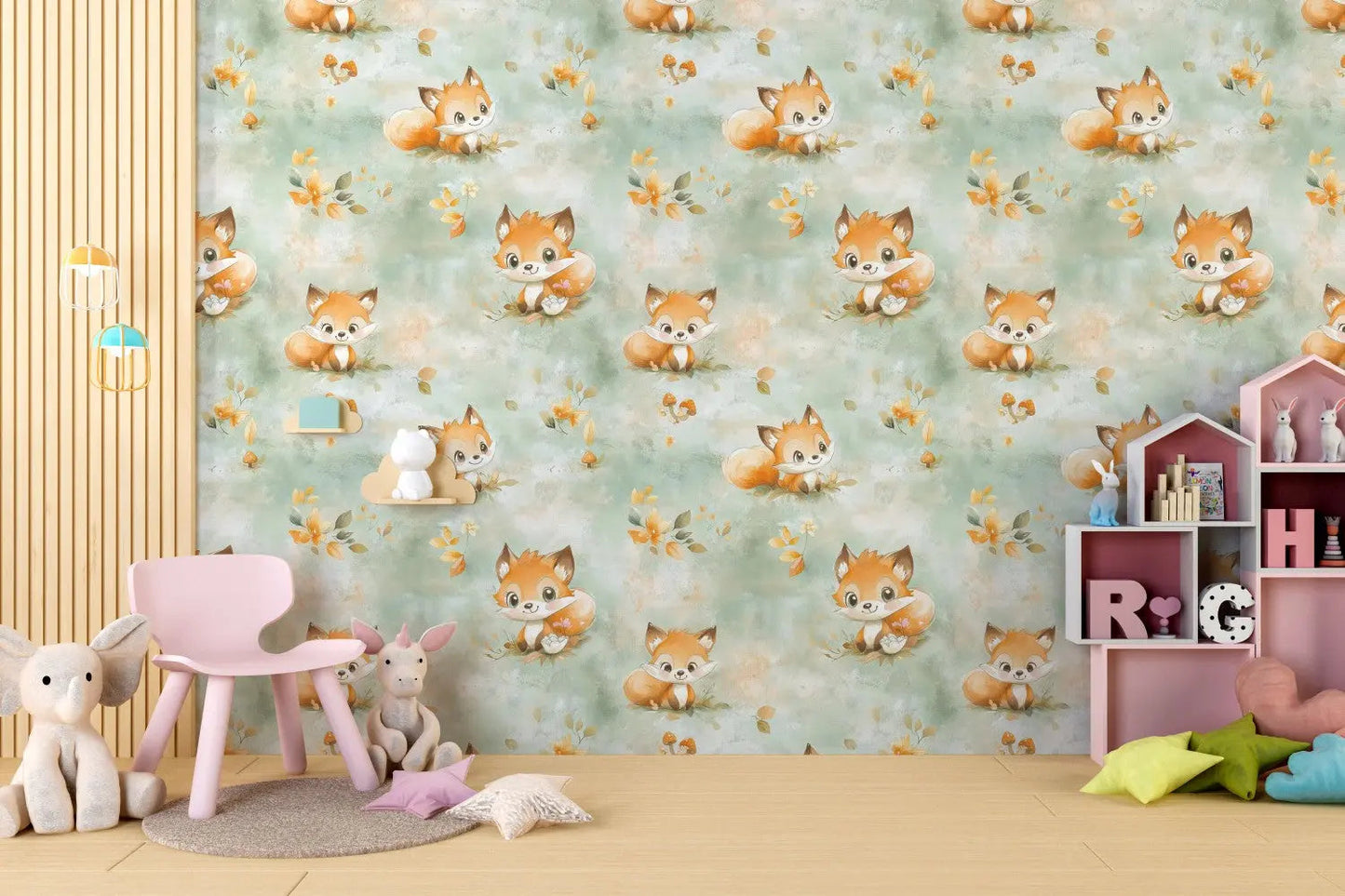 Enchanted Fox & Autumn Meadow