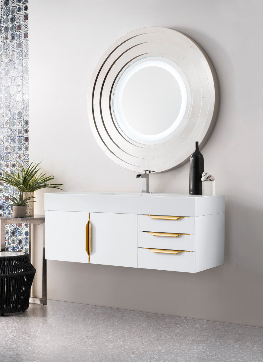 Columbia 48" Single Wall Mount Vanity Cabinet