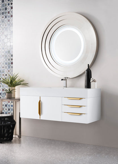 Columbia 48" Single Wall Mount Vanity Cabinet