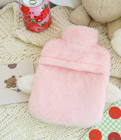 KUSHIE’s SnuggleBud Mini Warmers – 400ml Plush Hot Water Bottles for Cramps, Comfort & Self-Care