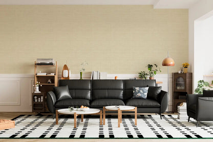 Sun-Kissed Linen Weave Wallpaper